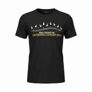Square Enix Final Fantasy Orchestra Video Game Concert 2018 Official T-Shirt - S